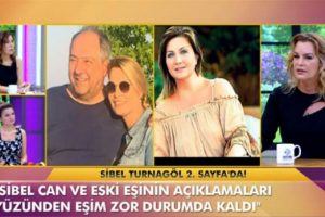 Sibel Turnag&ouml;l: Sibel Can y&uuml;z&uuml;nden evliliğim bitebilirdi