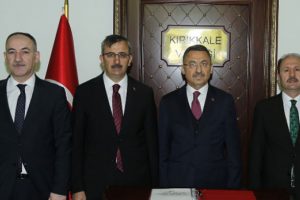Fuat Oktay, Kırıkkale'de ziyaretlerde bulundu