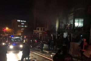 Başkent'te Samanpazarı esnafına yangın şoku