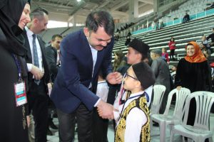 Bakan Kurum, ok attı