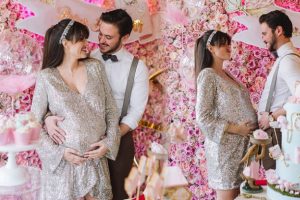 Pelin Akil ve Anıl Altan &ccedil;iftinden baby shower partisi!