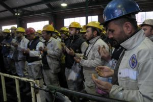263 madenci maden ocağı &ouml;n&uuml;nde anıldı