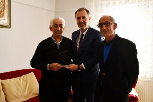 Bursa İneg&ouml;l Belediye Başkanı Taban'dan &ouml;rnek vergi m&uuml;kelleflerine ziyaret