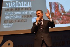 Mustafa Sarıg&uuml;l projelerini a&ccedil;ıkladı