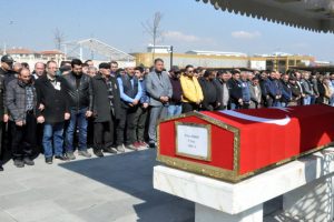 KKTC'de yaşamını yitiren asker, toprağa verildi