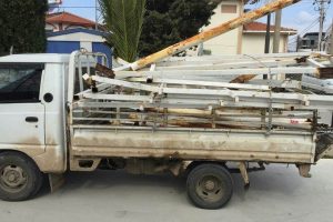 Demir hırsızlarını sivil jandarma kıskıvrak yakaladı
