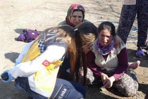 Haberi alınca hemen geldiler! G&ouml;zyaşlarıyla izlediler