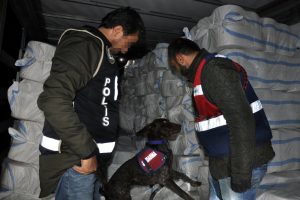 35 bin 680 paket! Hepsi ele ge&ccedil;irildi