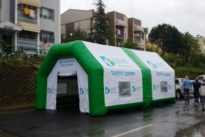 Taziye &ccedil;adırları dua almaya devam ediyor