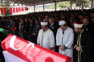 Kazada hayatını kaybeden uzman &ccedil;avuş, son yolculuğuna uğurlandı