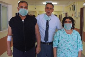 Sevgililer G&uuml;n&uuml;'nde 'kalp nakli'yle hayata tutundu