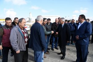 Tırcılar yeni yerine kavuştu