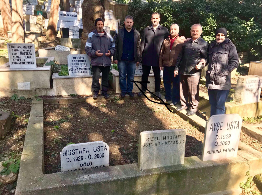 Ablasının defninden 2 saat sonra &ouml;ld&uuml;