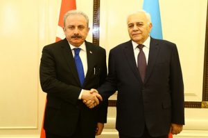 TBMM Başkanı Şentop Azerbaycan'da