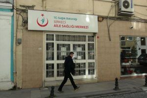 Sağlık merkezinde korkutan g&ouml;r&uuml;nt&uuml;!