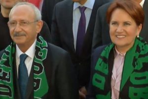 Kılı&ccedil;daroğlu ve Akşener'den Denizli'de ortak miting