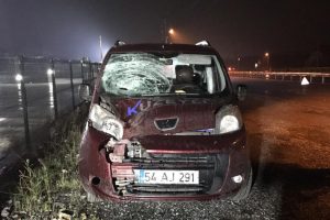Yolun karşısına ge&ccedil;meye &ccedil;alışırken canından oldu