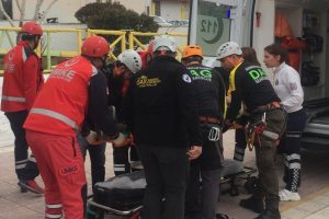 Lisede yapılan KBRN tatbikatı ger&ccedil;eğini aratmadı