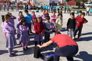 Minikler sağlık i&ccedil;in spor yapıyor