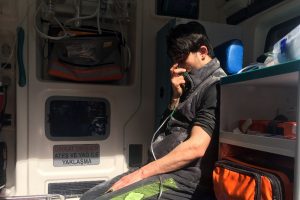 Bağcılar'da kağıt fabrikasında yangın paniği