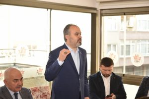 Bursa B&uuml;y&uuml;kşehir Belediye Başkan Adayı Aktaş: "Yol haritamız belli"
