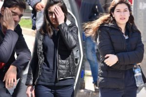 &Ouml;l&uuml;m, bagajına alışveriş poşeti yerleştirirken geldi!