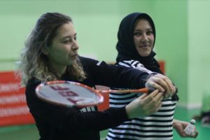 'Aile Badminton Projesi' başlattılar