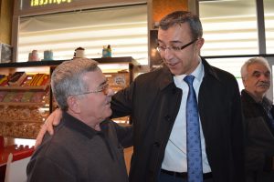 Osman Haymana Talas esnafıyla buluştu