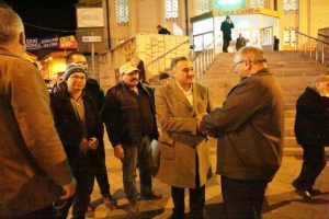 Kayseri'de kandil simidi dağıttı