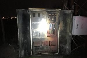 Elektrik panosunda korkutan yangın!
