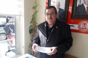 Muhtarların se&ccedil;men kağıdı yoğunluğu