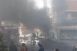 &Uuml;mraniye'de inşaatta yangın paniği