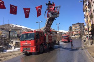 Hakkari'de Cumhurbaşkanı Erdoğan hazırlığı