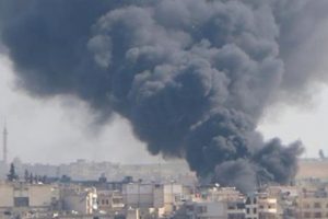 Esad rejiminden İdlib'e yoğun bombardıman