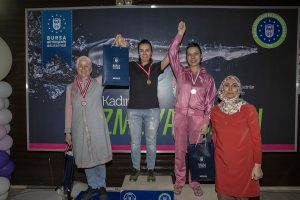 Bursa'da '8 Mart' sporla daha da anlam kazandı