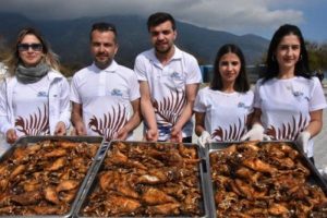 Antalya'da istilacı aslan balığının eti tanıtıldı!