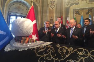 Bah&ccedil;eli, Ertuğrul Gazi T&uuml;rbesini ziyaret etti