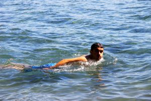 Mart'ta deniz keyfi