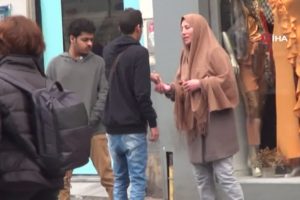 Taksim'de dilenci operasyonu
