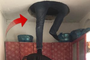 Her yerde aranıyordu tavan arasında yakalandı