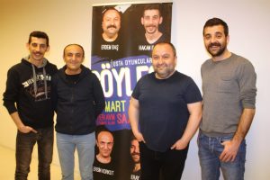 4 usta oyuncu Diyarbakır'da sevenleriyle buluştu
