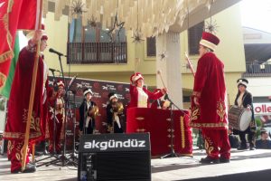 Aydın T&uuml;rkiye'nin ilk kadın mehteran takımını ağırladı