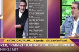 Cem &Ouml;zer'den 'parazit kadın' a&ccedil;ıklaması