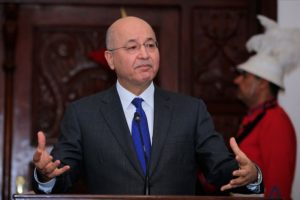 Irak Cumhurbaşkanı Salih: Irak'ta ter&ouml;re karşı zafer tamamlanmış değil