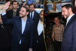 Bakan Albayrak, esnaf ziyaretinde bulundu