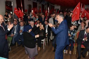 Bursa Mudanya'da Aktaş'a sevgi gösterisi