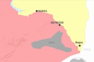 Deyrizor'da YPG/PKK-DEAŞ çatışması
