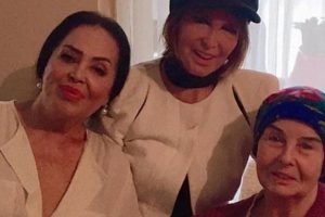 Filiz Akın ve T&uuml;rkan Şoray'dan Fatma Girik'e ziyaret