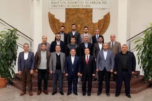 M&Uuml;SİAD'dan Rekt&ouml;r Kızılay'a ziyaret