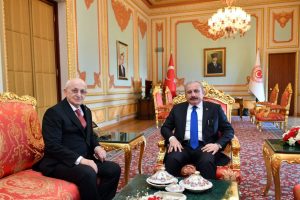 İsmail Kahraman'dan TBMM Başkanı Şentop'a ziyaret